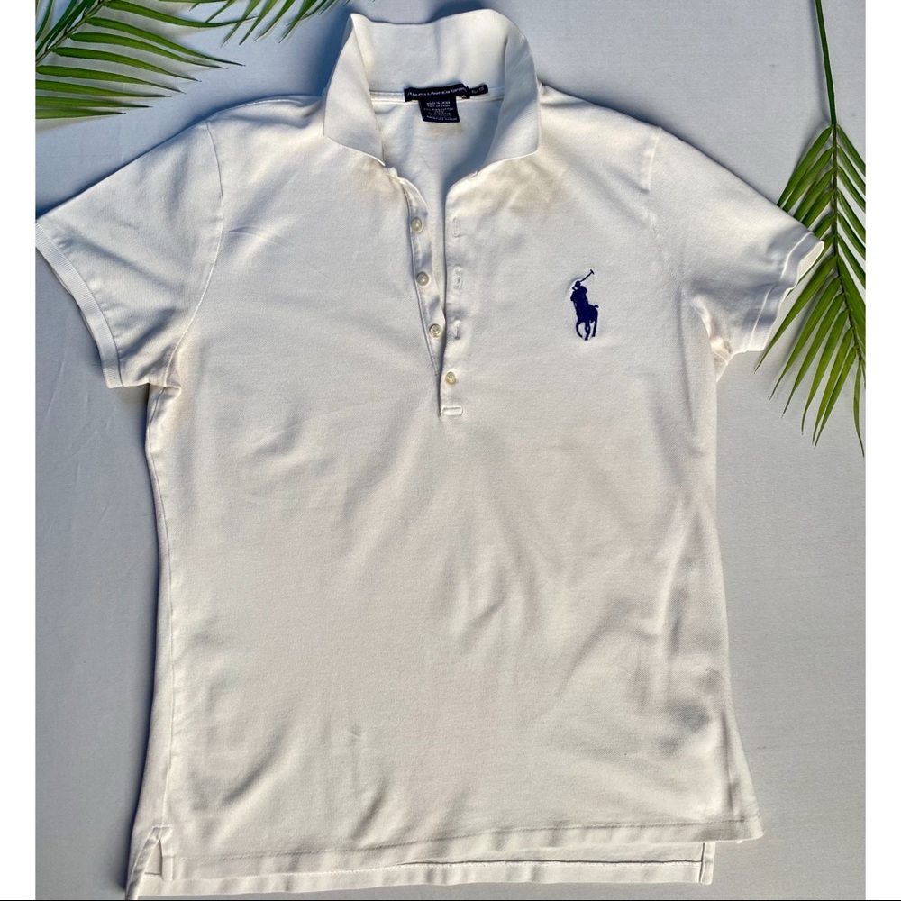 Ralph Lauren Big Pony Polo white